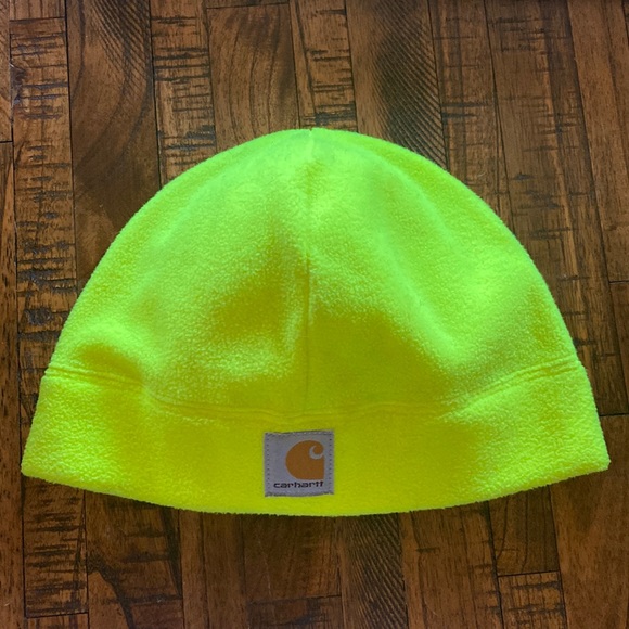 Carhartt Accessories Carhartt Mens Safety Yellow Toboggan Euc